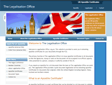 Tablet Screenshot of legalisationoffice.org.uk